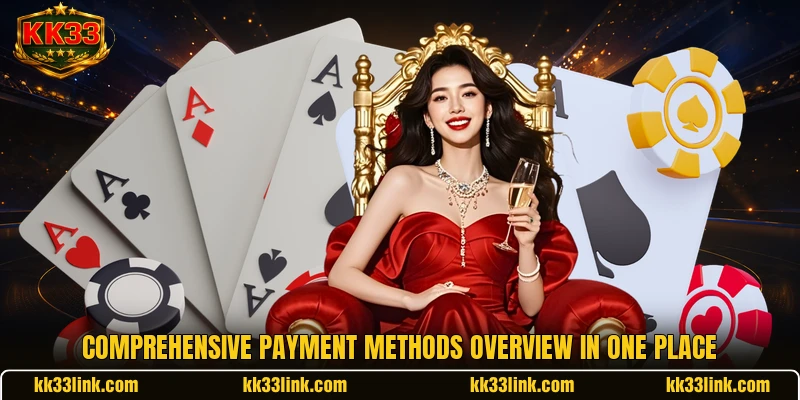 Comprehensive payment methods overview in one place