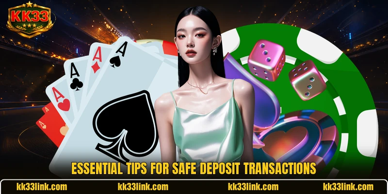 Essential tips for safe deposit transactions